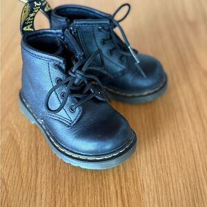 Dr. Martens Toddler Black Leather Boots 5c
